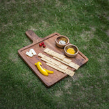 Serving platter in natural wood - 17 X 13.5 inches